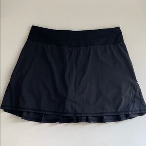 lululemon athletica Black Mini Skirt